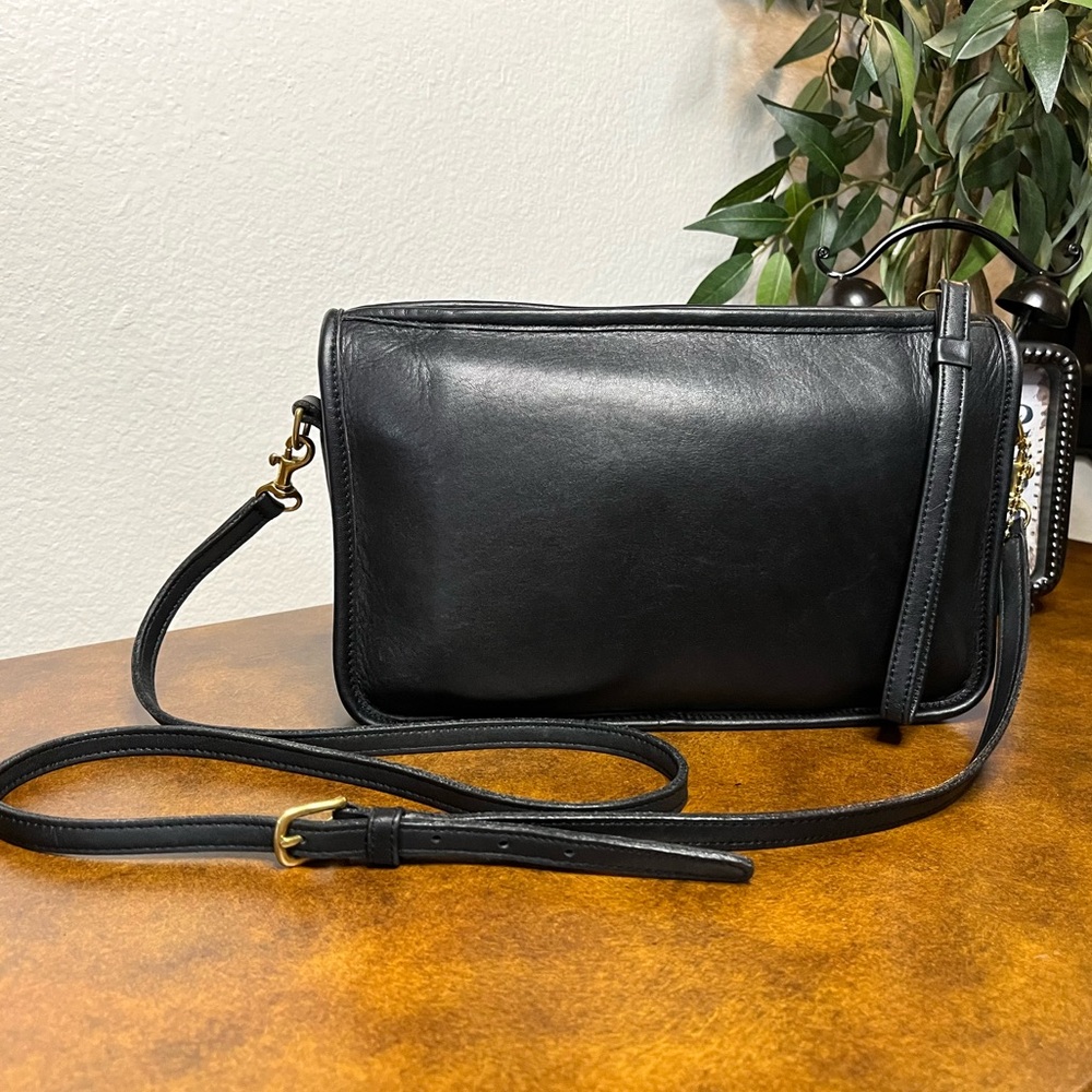 COACH VINTAGE BASIC BAG, BLACK No. 9455